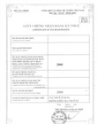 Certificate of tax registration